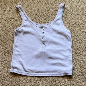 Women’s Wild Fable Lavender Cropped Tank Top